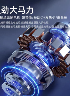 聚彩星舰专业油头电推剪