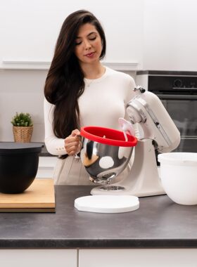 跨境新品MixAid Silicone Liners硅胶打蛋喷不沾碗烘焙专业好帮手