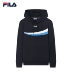 FILA Fila Men Winter Mới Áo hoodie đan thể thao Casual Loose Hoodie Men - Thể thao lông cừu / jumper áo thun dài tay nam mùa đông Thể thao lông cừu / jumper