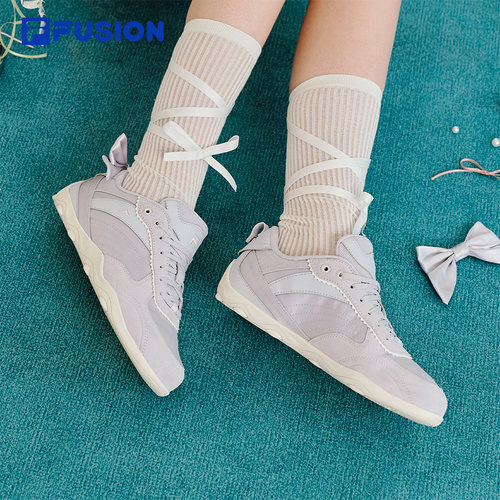 FILA FUSION斐乐潮牌女鞋FLORA薄底鞋2026夏新款甜酷休闲鞋运动鞋 - 图2