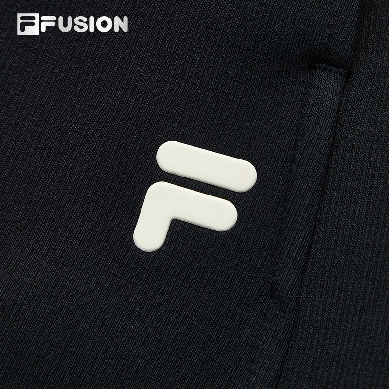 FILA FUSION斐乐潮牌针织长裤女2025冬季新款时尚休闲宽松弯刀裤,淘宝优惠券,粉丝福利购,淘宝优惠卷