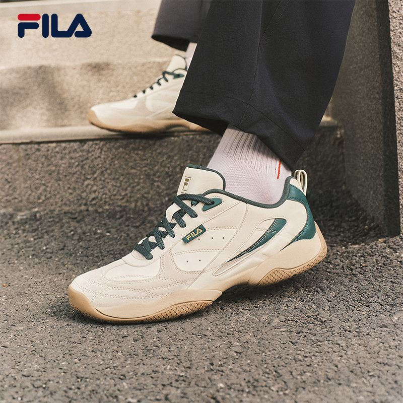 FILA 斐乐官方男鞋FOUNTAIN摩登运动鞋2025秋季新款飞泉鞋薄底鞋 - 图0