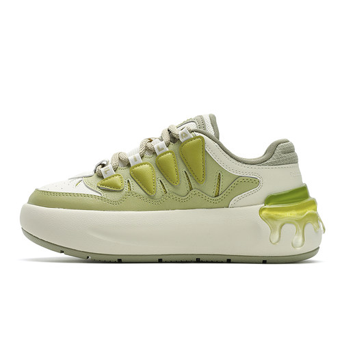 FILA 斐乐官方女鞋CARROT摩登板鞋2025春季新款萝卜鞋时尚休闲鞋 - 图3