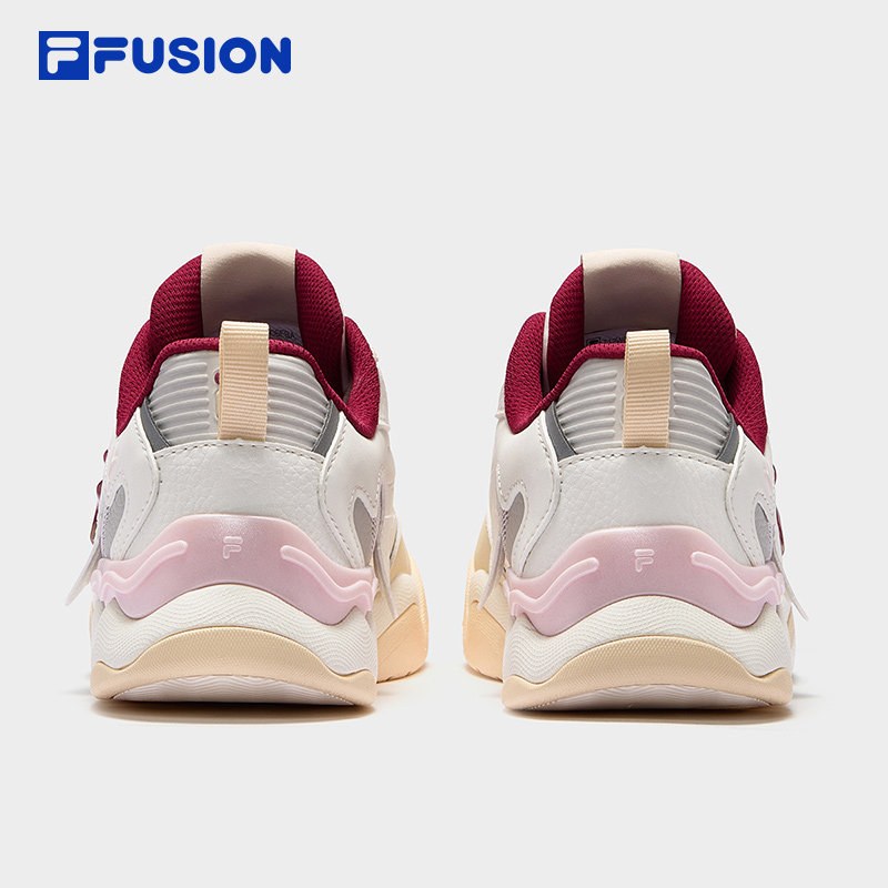 FILA FUSION斐乐潮牌KICK II V-DAY滑板生活鞋女2025春新款踢板鞋,淘宝优惠券,粉丝福利购,淘宝优惠卷