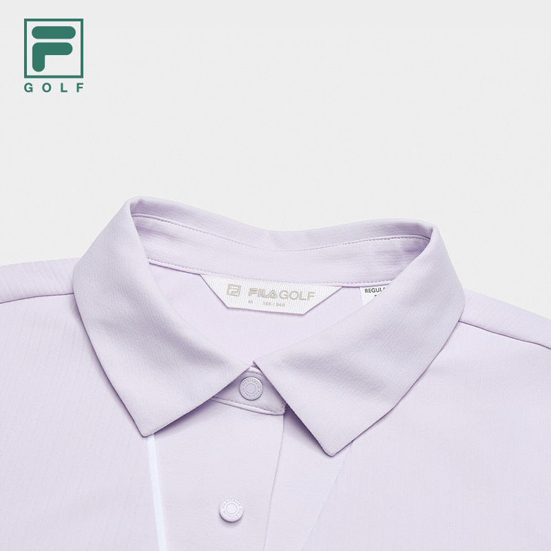 FILA 斐乐官方女子针织长袖POLO衫2025秋新款高尔夫运动防晒上衣,淘宝优惠券,粉丝福利购,淘宝优惠卷