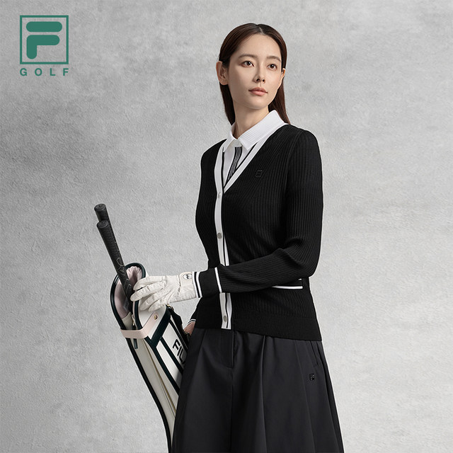 FILA cardigan ແສ່ວຂອງແມ່ຍິງ
