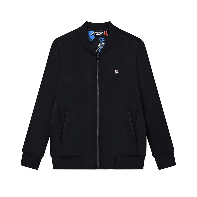 FILA斐乐男子运动外套秋 时尚休闲商务通勤针织上衣茄克男,淘宝优惠券,粉丝福利购,淘宝优惠卷