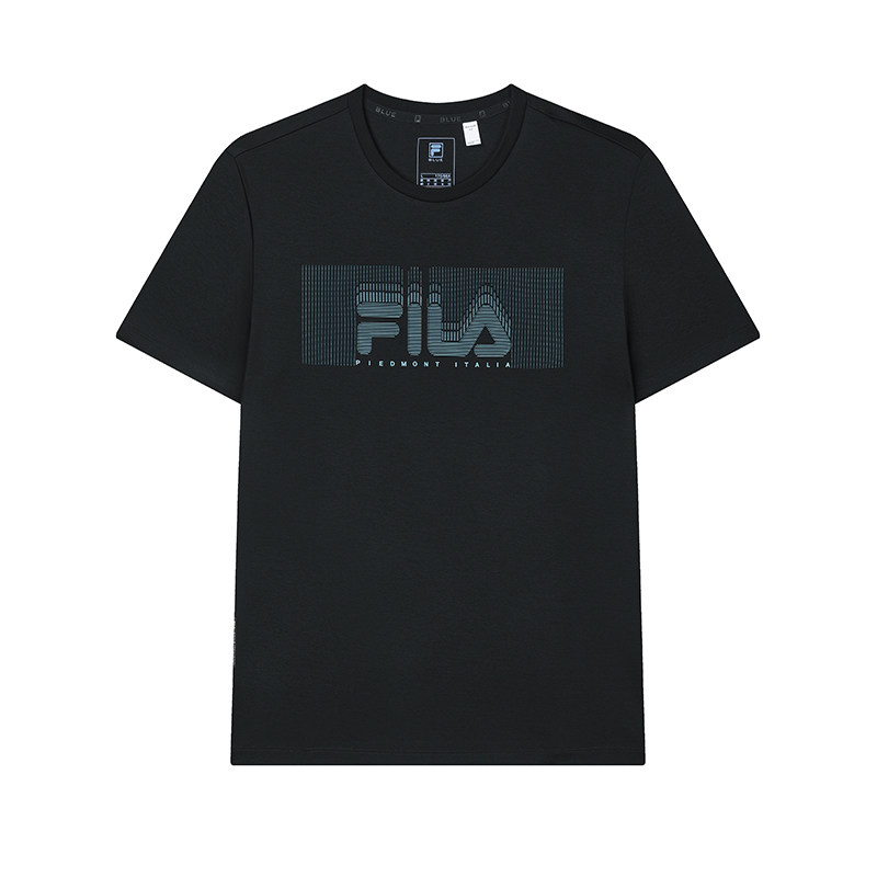 FILA 斐乐官方男子针织短袖衫2024夏新款休闲时尚纯棉LOGO基础T恤,淘宝优惠券,粉丝福利购,淘宝优惠卷
