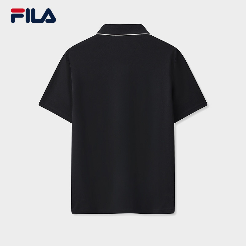 FILA 斐乐官方男子针织短袖POLO衫2025冬季新款时尚休闲基础上衣,淘宝优惠券,粉丝福利购,淘宝优惠卷
