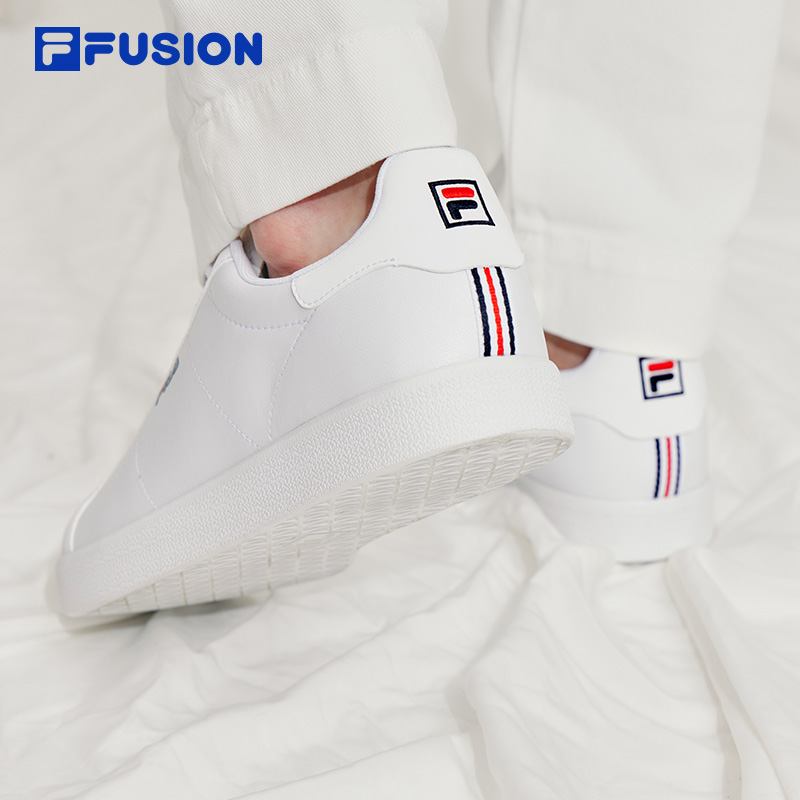 FILA FUSION斐乐潮牌男板鞋2024夏季网球文化鞋滑板鞋运动休闲鞋 - 图1