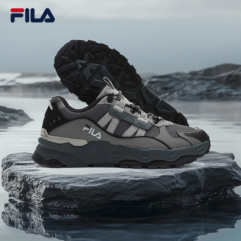 FILA斐乐男鞋TREK复古运动鞋秋冬厚底时尚老爹鞋户外轻便休闲鞋男,淘宝优惠券,粉丝福利购,淘宝优惠卷