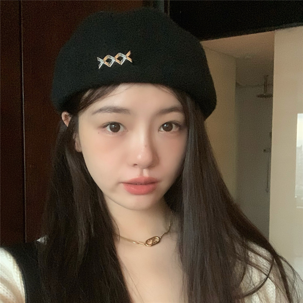 丁走走大头围贝雷帽子女秋冬显脸小复古日系画家帽韩版百搭前进帽,淘宝优惠券,粉丝福利购,淘宝优惠卷