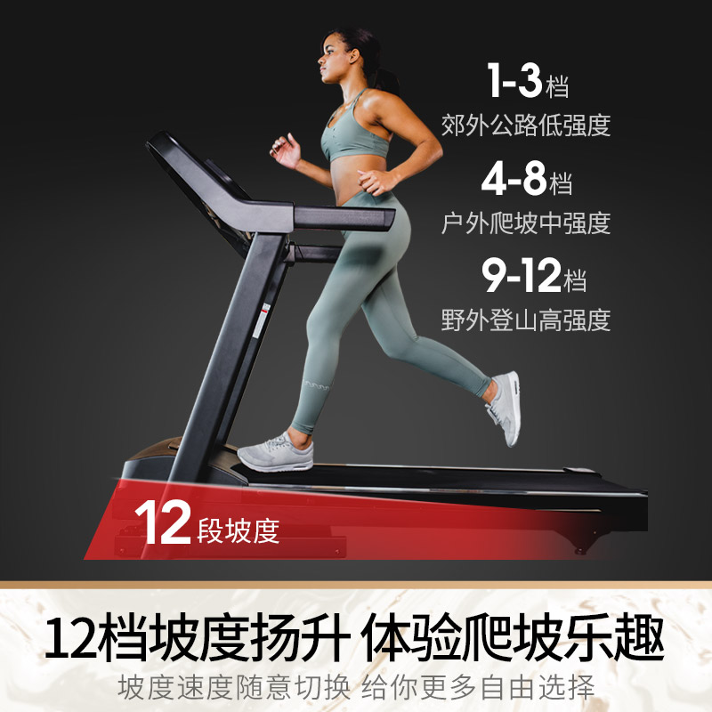 美国sole速尔f60new家用健身跑步机 sole速尔跑步机