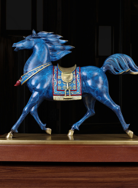 摆件办公室马礼尚饰界铜中式