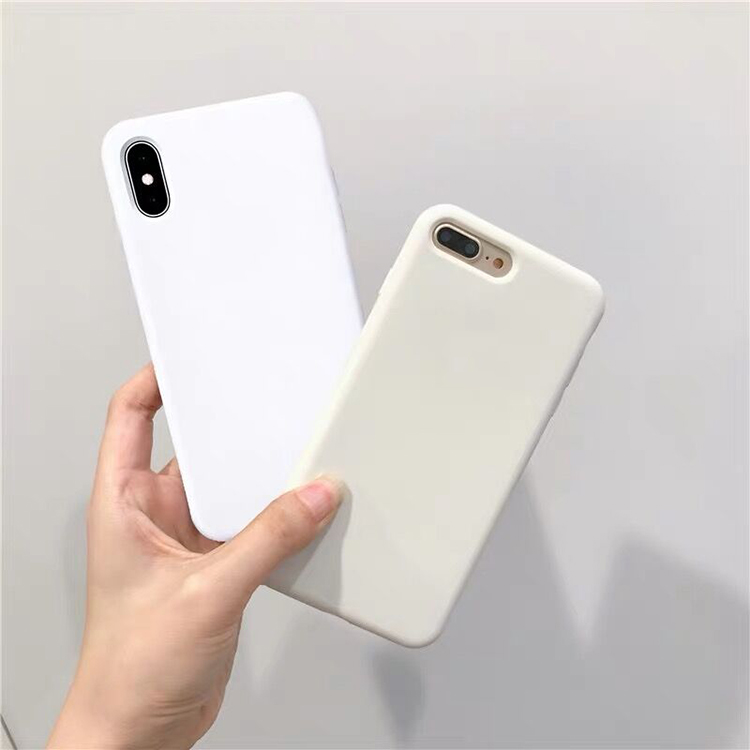 SU3数码工作室液态硅胶手机壳适用一加7pro/7Tpro防摔1+8网红古董白5t/6T冷淡风0