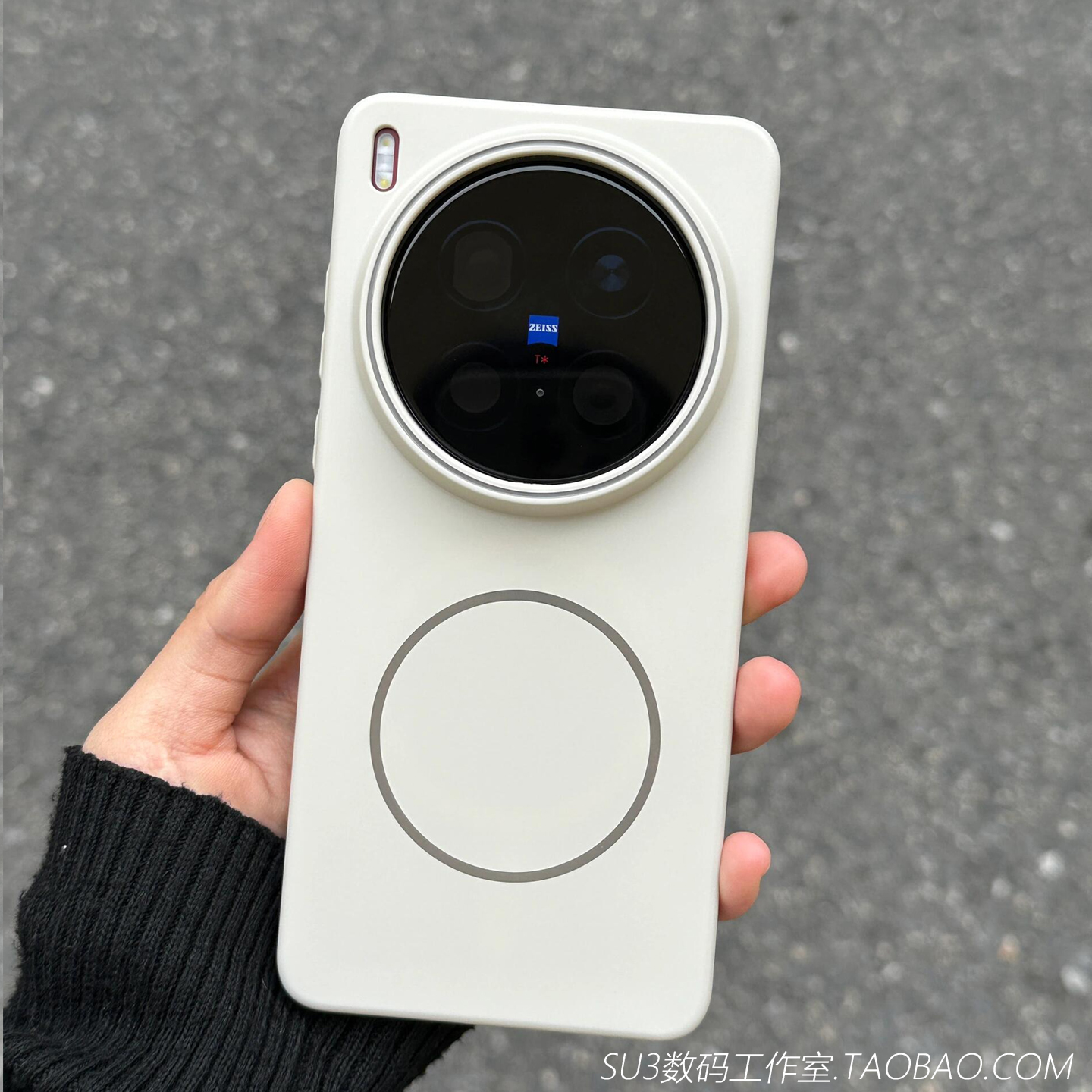 磁吸无线充电深灰黑色适用oppoFindX8ultra手机壳X7超薄X8s+硬壳Reno14/13镜头加高12简约11男10全包9防摔pro - 图3