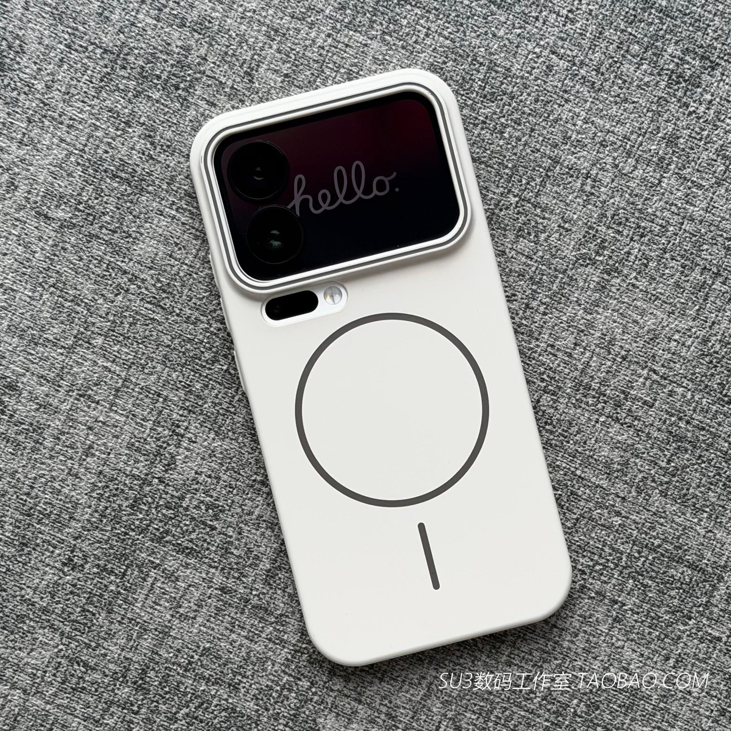 钛灰色Beats同款细圈磁吸充电一加15适用一加Ace6手机壳Ace5至尊版Ace3/2防摔13肤感12极简亚克力男简约大孔 - 图0