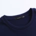 Fort Lion Long Xu hướng nam giới Áo cotton Chữ ngắn Áo thun nam 410078000 - Áo phông ngắn áo polo nam Áo phông ngắn