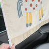 Car sunshade pure cotton for pregnant and infant use