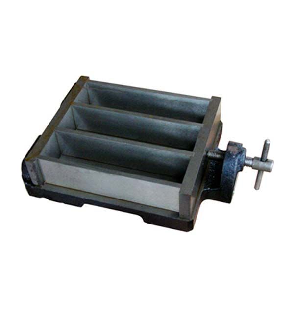 40x40x160塑料水泥胶砂软练试模灌浆钢模三联铸铁胶砂试模包邮 - 图3