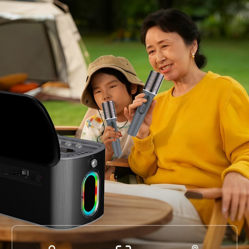 New 12-inch display outdoor portable karaoke machine