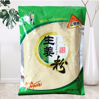 三海 生姜粉400g5袋商用批发干姜粉食用姜粉老姜粉厨房调料调味品 - 图1