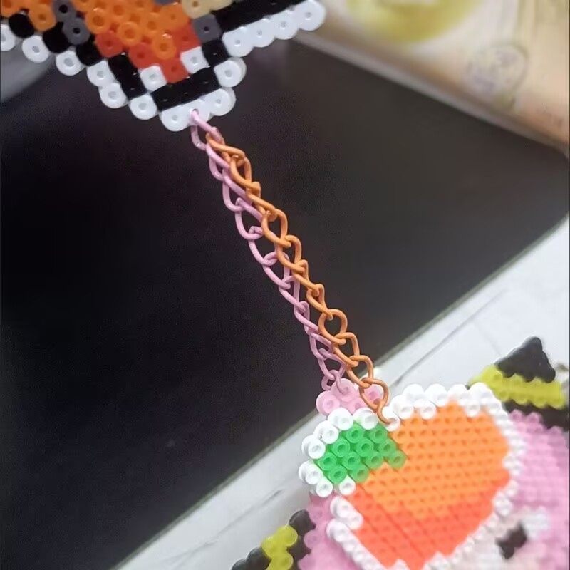 diy饰品配件5cm金属烤漆喷漆彩色延长链尾链钥匙扣链条加长连接链,淘宝优惠券,粉丝福利购,淘宝优惠卷