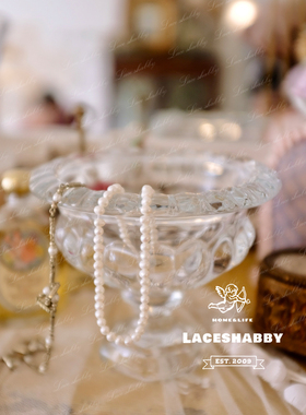 LACESHABBY新款法式复古玻璃收纳