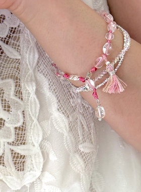 韩系ins风通体S925纯银手链