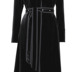 Áo khoác gió nữ Nars 2018 Mùa đông mới Thời trang Thắt lưng Eo Slim Fit Đầu gối dài Áo khoác nữ - Trench Coat áo phao nữ Trench Coat