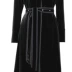 Áo khoác gió nữ Nars 2018 Mùa đông mới Thời trang Thắt lưng Eo Slim Fit Đầu gối dài Áo khoác nữ - Trench Coat áo khoác nữ đẹp 2021 Trench Coat