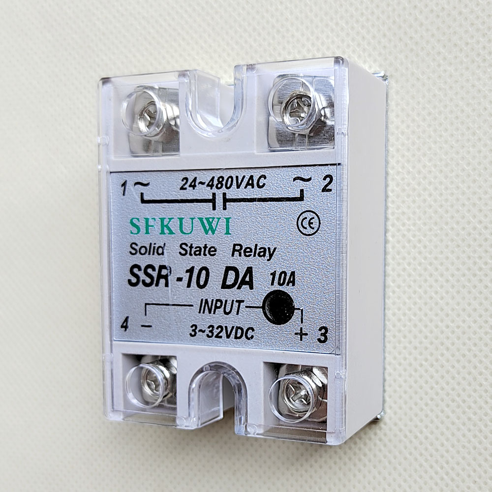SFKUWI单相固态继电器SSR-10DA 60DA Solid State Relay 220V_虎窝淘