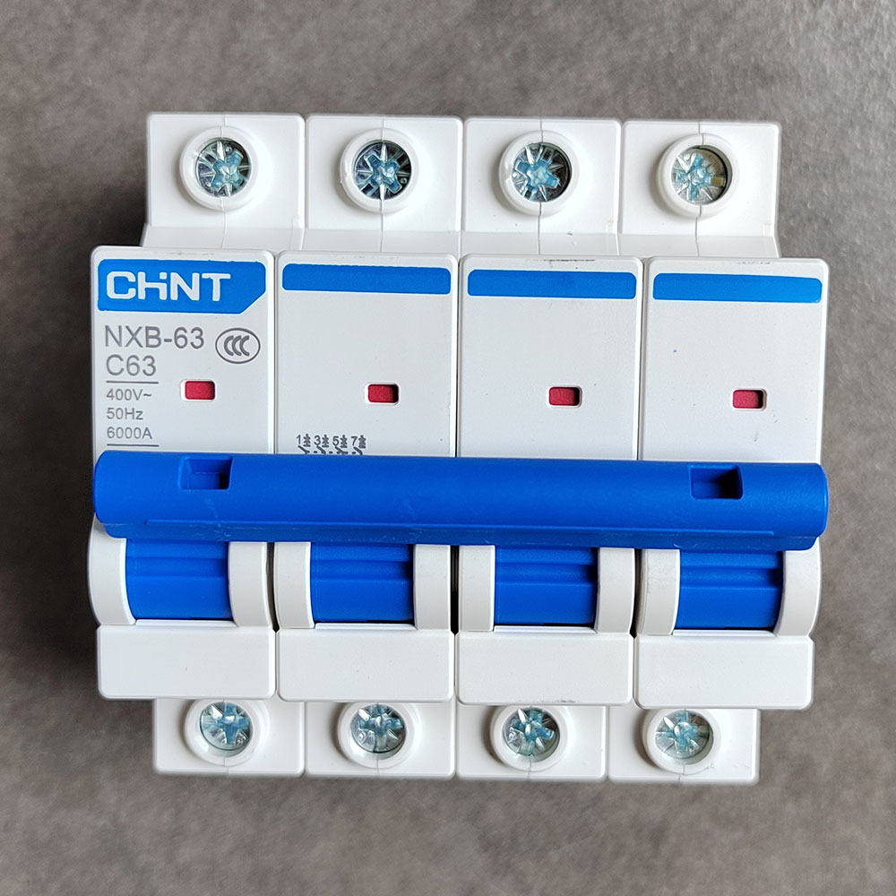 CHNT正泰4P63A  C40安培32A断路器四进四出线空气开关380V NXB-63 - 图2