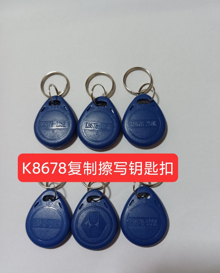 2号K8678-175k特殊频率电梯考勤门禁钥匙扣AID不可复制拷贝齐擦写 - 图1