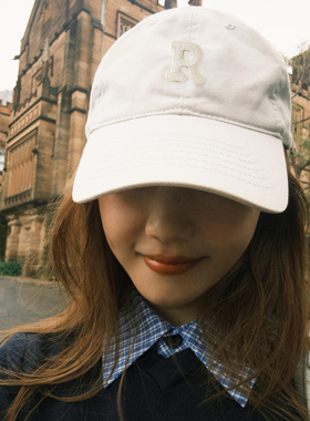 白色棒球帽子女2025新款高级感潮百搭旅游显脸小鸭舌帽防晒遮阳帽