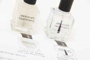 包邮 Deborah lippmann指甲油 Gel lab pro底油亮油套装 持久亮泽