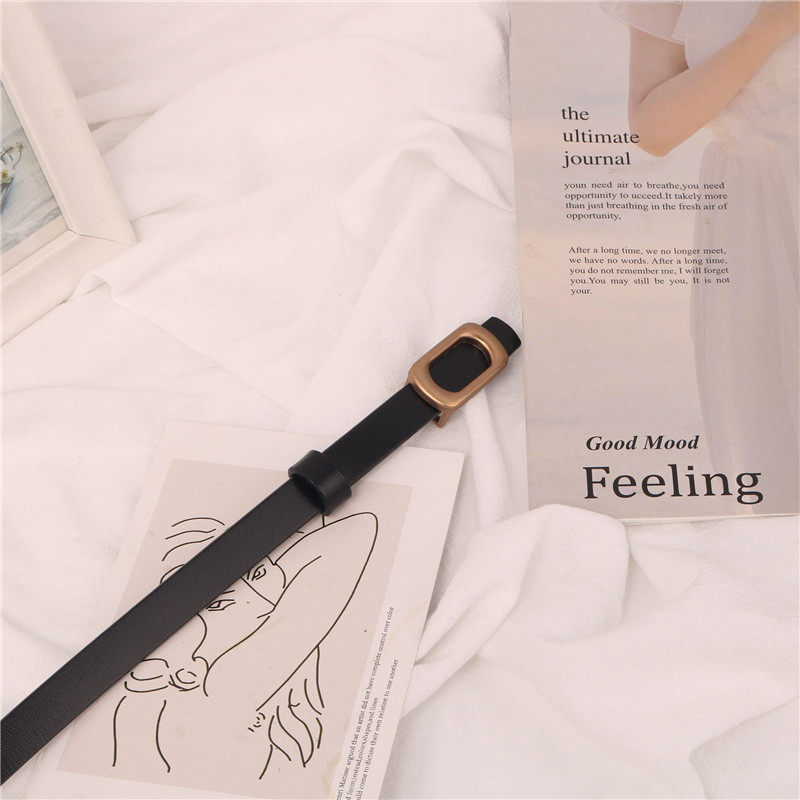 皮带女装饰牛仔裤带配裙子夏季小众风真皮腰带女简约时尚百搭收腰,淘宝优惠券,粉丝福利购,淘宝优惠卷