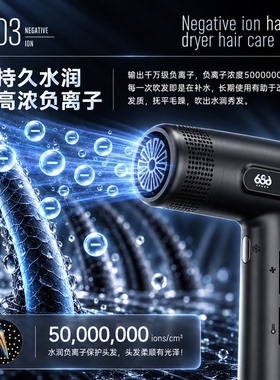 CB樱桃686系列11万转高速无刷负离子护发大功率发廊专用电吹风机