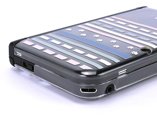 和彩美 musubi 3DSLL 3DSXL 透明壳 水晶壳 WSB0491 竹林 - 图2