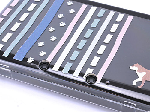 和彩美 musubi 3DSLL 3DSXL 透明壳 水晶壳 WSB0491 竹林 - 图3