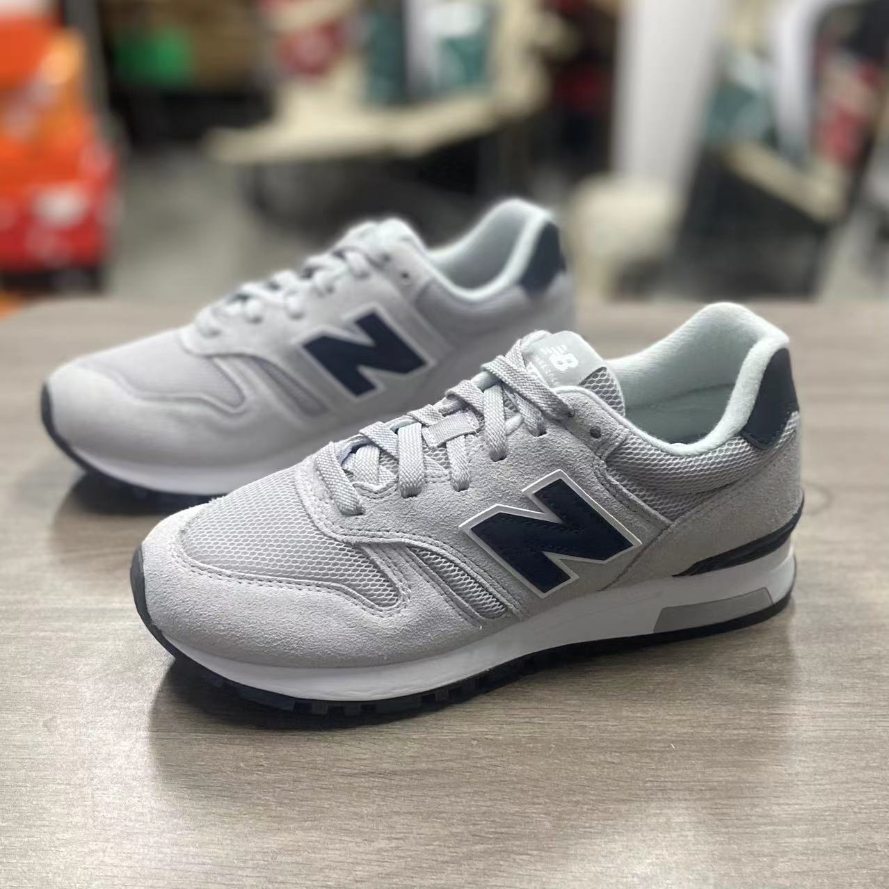 new balance/NB 565系列 男子复古休闲运动轻便跑步鞋ML565clg - 图0