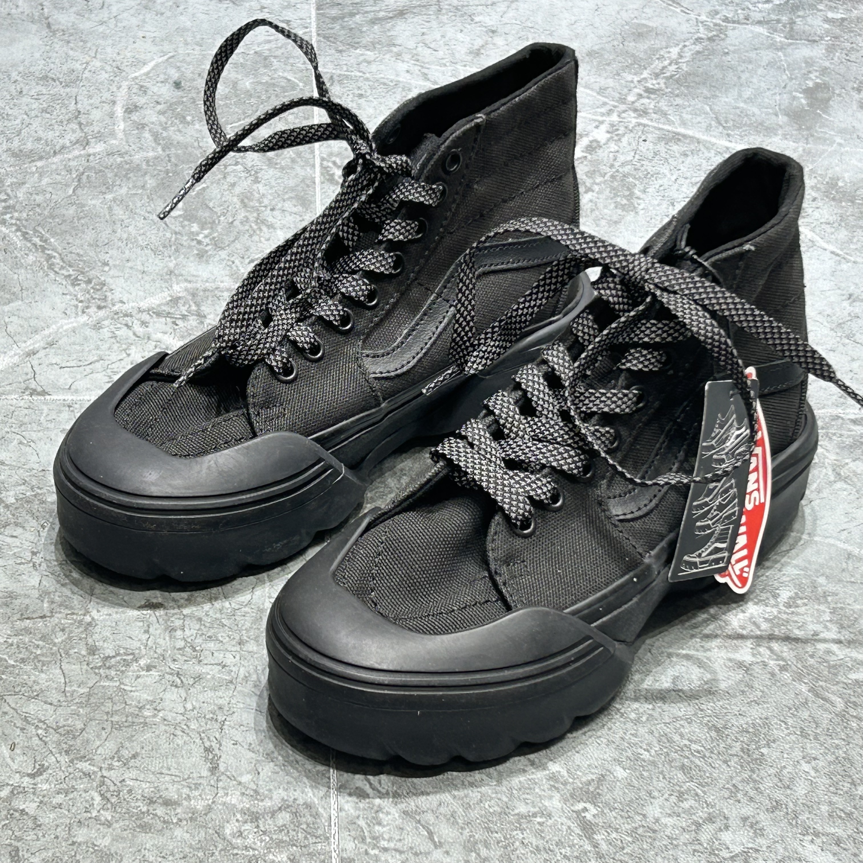 Vans SK8 Hi Tapered Modular 防滑减震耐磨高帮板鞋 VN0A7Q5T1OJ - 图0