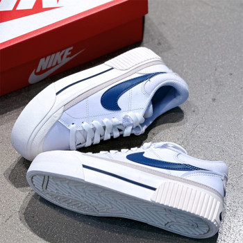 ເກີບຜ້າໃບຜູ້ຍິງ Nike Nike Court Legacy low-cut thick-soled wear-resistant casual shoes DM7590-104 S warehouse