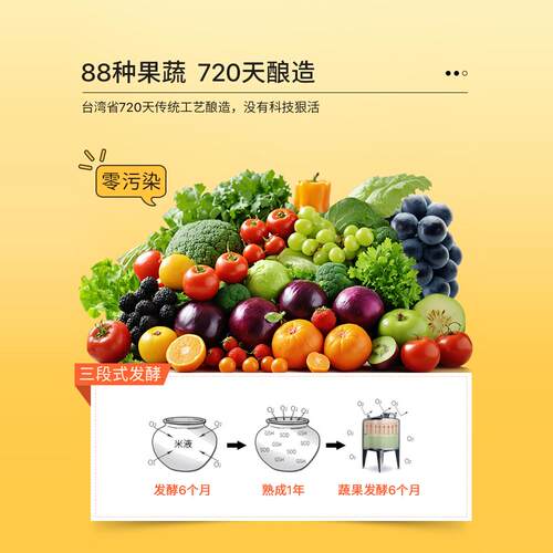 希芸水果酵素粉益生菌综合发酵果蔬粉孝素固体饮料冲饮官方正品 - 图1