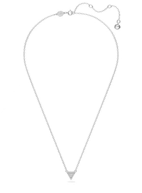 宏光合金镶钻O女三角形项链几何