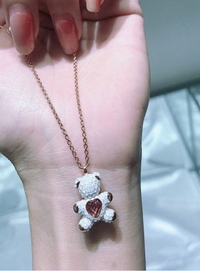 20233家新款跳动粉钻泰迪熊灵动