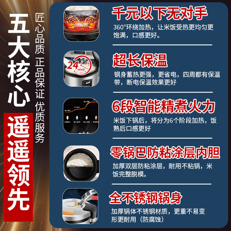 半球商用电饭煲智能特大号容量食堂饭店蒸饭寿司饭不粘西施电饭锅,淘宝优惠券,粉丝福利购,淘宝优惠卷
