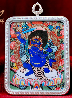 梵昇唐卡不动明王生肖鸡本命佛