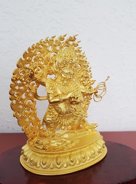 四臂金刚手菩萨佛像摆件