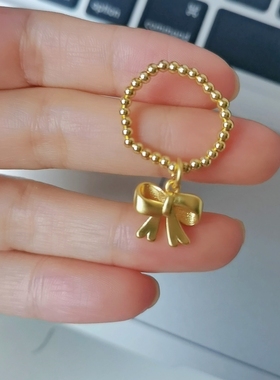 指环镀金平价简约情侣